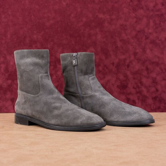 Stuart Weitzman Women Kye Zip Fashion Dress Office Ankle Boots sz 12 - Picture 1 of 9